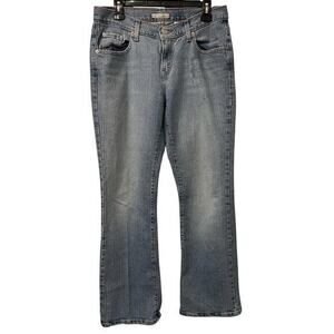 LEVI’S 529 BOOTCUT thrashed Woman’s vintage 90’s Y2K denim blue jeans sz 10M